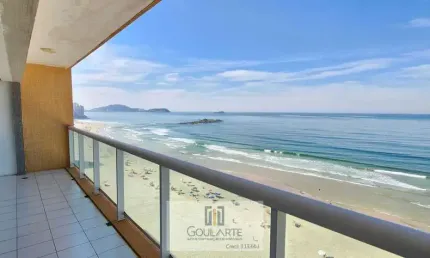 Apartamento alto padrão frente mar com 6 dormitórios sendo 4 com vista mar, lazer no condomínio na praia das PITANGUEIRAS - Guarujá/SP.