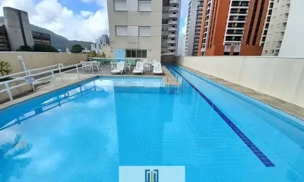 Apartamento com 2 dormitórios sendo 1 suíte climatizada, lazer no condomínio na praia das PITANGUEIRAS-Guarujá/SP