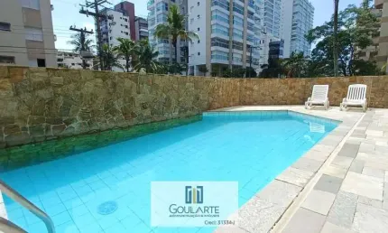 Apartamento Alto Padrão com acesso a sacada vista mar, 2 dormitórios sendo 1 suíte com sacada, lazer no condomínio, lado praia - ENSEADA - Guarujá/SP.