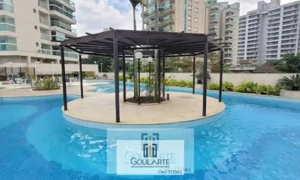 Apartamento com sacada gourmet, 2 suítes climatizadas, condomínio clube ,lado praia da ENSEADA - Guarujá/SP.