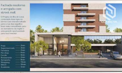 Lanai Pedra do Sal - Apartamento residencial à venda, Itapuã, Salvador.