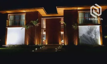 Casa com 6 dormitórios à venda, 420 m² por R$ 4.950.000,00 - Praia do Forte. - Mata de São João/BA