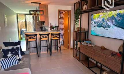 Village com 2 dormitórios à venda, 70 m² por R$ 800.000,00 - Itacimirim - Camaçari/BA