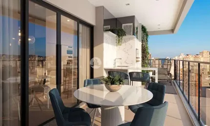 Apartamento com 3 suítes e 2 vagas na meia praia, meia praia, itapema - sc