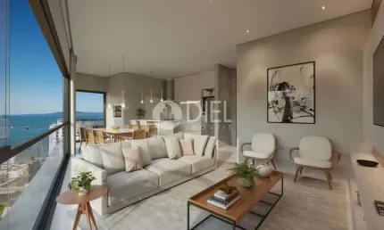 Penthouse com 5 suítes na meia praia - sc!, centro, itapema - sc