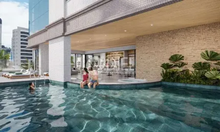 Apartamento na meia praia - sc com 4 suÍtes!, Meia Praia, Itapema - SC