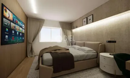 Apartamento com 1 dormitÓrio, suÍte, Tabuleiro dos Oliveiras, Itapema - SC