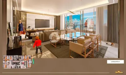 Apartamento com 3 suÍtes, Meia praia , Itapema - SC