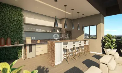Apartamento com 2 dormitórios e 1 suíte + 2 vaga, pereque, porto belo - sc