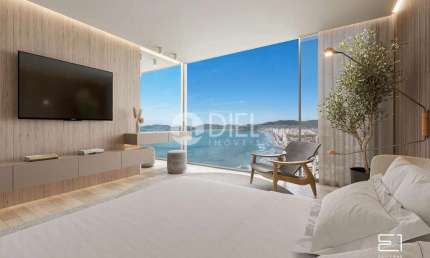 Apartamento com 5 suÍtes- frente ao mar!, Meia Praia, Itapema - SC