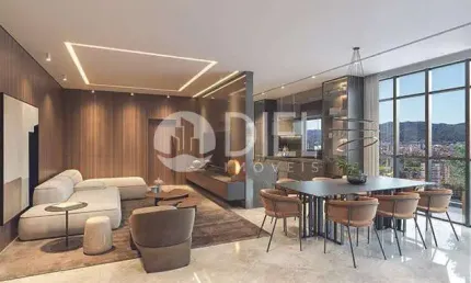 Apartamento com 4 suítes a poucos metros do mar!, meia praia, itapema - sc