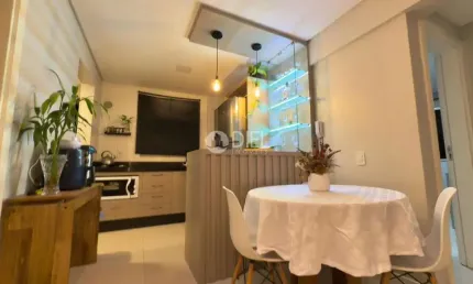 Apto mobiliado com 2 suítes e 1 vaga no pereque!, pereque, porto belo - sc