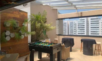 Cobertura com 5 dormitórios à venda, 420 m² por r$ 2.700.000,00 - vila ema - são josé dos campos/sp