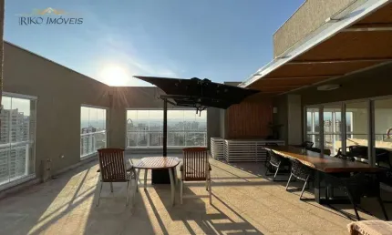 Cobertura mobiliada com 4 dormitórios à venda, 283 m² por r$ 4.000.000 - vila ema - são josé dos campos/sp