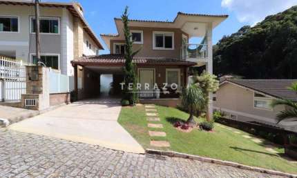 Casa em Condomínio à venda, 4 quartos, 2 suítes, 2 vagas, Tijuca - Teresópolis/RJ
