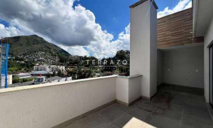 Cobertura à venda, 3 quartos, 2 suítes, 2 vagas, Bom Retiro - Teresópolis/RJ