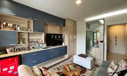 Cobertura à venda, 1 quarto, 1 suíte, 2 vagas, itaipava - petrópolis/rj