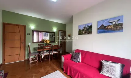 Apartamento à venda, mobiliado, 2 quartos, 1 suíte, 1 vaga, alto - teresópolis/rj