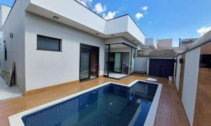 CASA TÉRREA - ALTO PADRÃO COM PISCINA - RESIDENCIAL REAL PARK - SUMARÉ