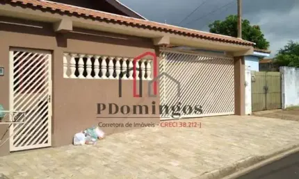 VENDE-SE CASA – JD. DALLORTO – SUMARÉ – R$ 779 mil – C/ EDÍCULA E ÁREA DE LAZER