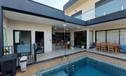 SOBRADO LUXUOSO COMPLETO - RESIDENCIAL REAL PARK - SUMARÉ