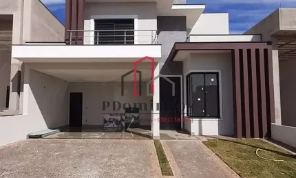 SOBRADO IMPECÁVEL - COM PISCINA E 3 SUÍTES - CONDOMÍNIO PARQUE OLÍVIO FRANCESCHINI - HORTOLÂNDIA