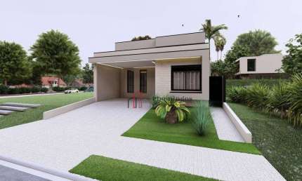 CASA TÉRREA - 3 SUÍTES E PISCINA - RESIDENCIAL CLUB PORTINARI - PAULÍNIA