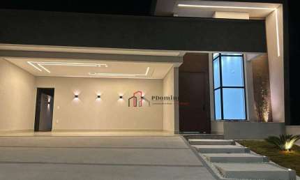 CASA TÉRREA - FINO ACABAMENTO - RES. JARDIM DE MÔNACO - HORTOLÂNDIA