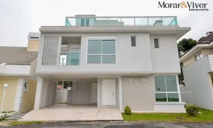 Casa para Venda em Curitiba, Santa Felicidade, 4 dormitórios, 2 suítes, 5 banheiros, 4 vagas