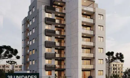Apartamento para Venda em Curitiba, Capão Raso, 2 dormitórios, 1 banheiro, 1 vaga