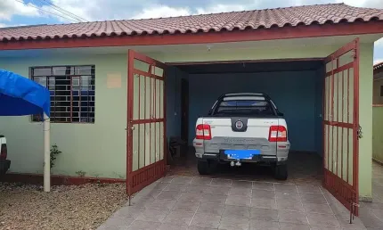 Casa para Venda em São José dos Pinhais, São Marcos, 3 dormitórios, 1 banheiro, 2 vagas