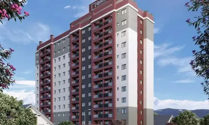 Apartamento para Venda em Pinhais, Centro, 2 dormitórios, 1 suíte, 2 banheiros, 1 vaga