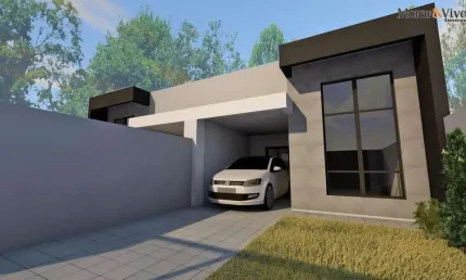 Casa para Venda em São José dos Pinhais, Cruzeiro, 3 dormitórios, 1 suíte, 2 banheiros, 2 vagas