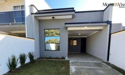 Casa para Venda em São José dos Pinhais, Cidade Jardim, 3 dormitórios, 1 suíte, 2 banheiros, 2 vagas