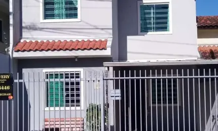 Sobrado para Venda em São José dos Pinhais, Parque da Fonte, 3 dormitórios, 1 suíte, 2 banheiros