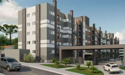 Apartamento para Venda em São José dos Pinhais, Boneca do Iguaçu, 2 dormitórios, 1 banheiro, 1 vaga