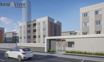 Apartamento para Venda em Pinhais, Vargem Grande, 2 dormitórios, 1 banheiro, 1 vaga