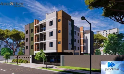 Apartamento para Venda em São José dos Pinhais, Parque da Fonte, 2 dormitórios, 1 suíte, 2 banheiros, 1 vaga