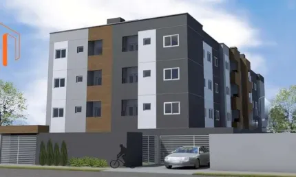 Apartamento para Venda em São José dos Pinhais, Itália, 2 dormitórios, 1 banheiro, 1 vaga