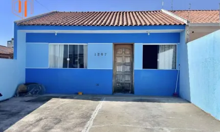 Casa para Venda em São José dos Pinhais, Parque da Fonte, 2 dormitórios, 1 banheiro, 2 vagas