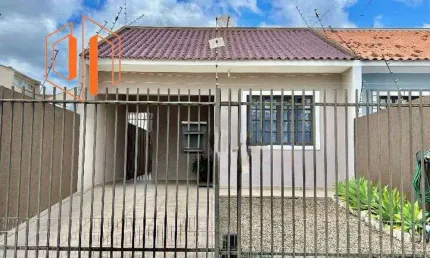 Casa para Venda em São José dos Pinhais, Cruzeiro, 2 dormitórios, 1 suíte, 3 banheiros, 2 vagas