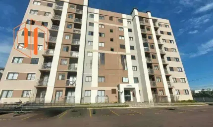 Apartamento para Venda em São José dos Pinhais, Colonia Rio Grande, 2 dormitórios, 1 banheiro, 1 vaga
