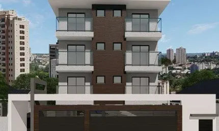 Apartamento para Venda em São José dos Pinhais, São Pedro, 3 dormitórios, 1 suíte, 2 banheiros, 1 vaga