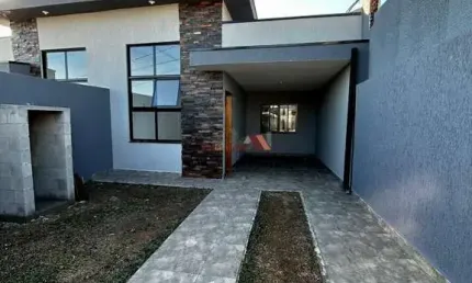 Casa com 3 quartos à venda na Rua Lindolfo Luiz Boell, Tindiquera, Araucária, 86 m2 por R$ 650.000