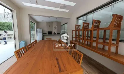 Apartamento com 3 dormitórios à venda, 136 m² por r$ 1.190.000,00 - jardim - santo andré/sp