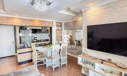 Apartamento com 3 dormitórios à venda, 73 m² por R$ 680.000,00 - Jardim - Santo André/SP
