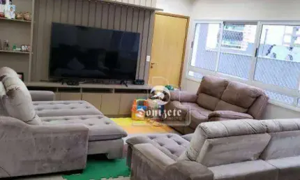Apartamento com 4 dormitórios à venda, 137 m² por r$ 919.999,99 - jardim - santo andré/sp