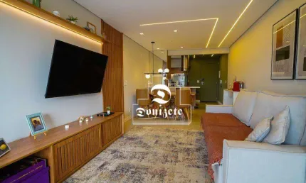 Apartamento com 3 dormitórios à venda, 91 m² por r$ 1.099.000,00 - vila assunção - santo andré/sp