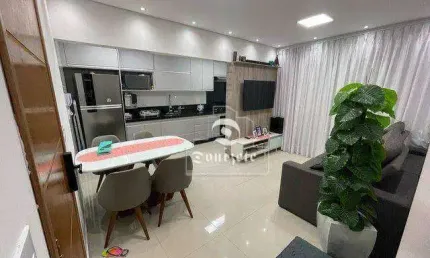 Apartamento com 3 dormitórios à venda, 75 m² por R$ 550.000,00 - Vila Curuçá - Santo André/SP