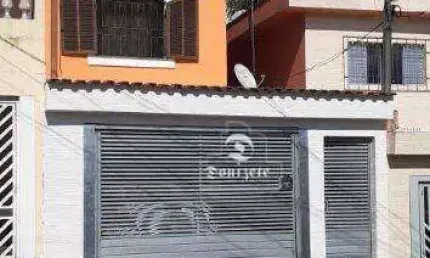 Sobrado com 3 dormitórios à venda, 174 m² por r$ 620.000,00 - jardim santo andré - santo andré/sp